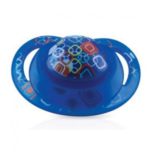 Nuby Classic Silicone Pacifier- orthodontic (6-18m) - كحلي