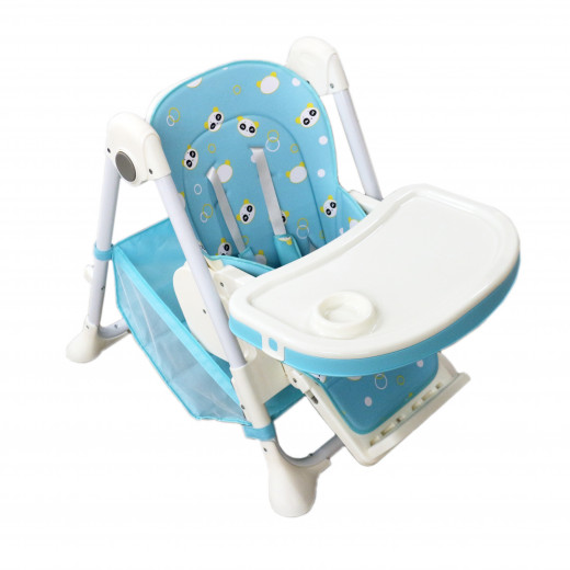 High Chair For Babies +6 m Without Wheels - Blue Color