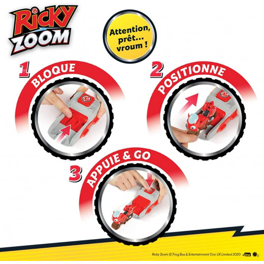Ricky Zoom Launch And Go Ricky, Red