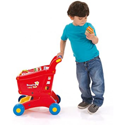 Dolu - Shopping Cart Printed Box - Red
