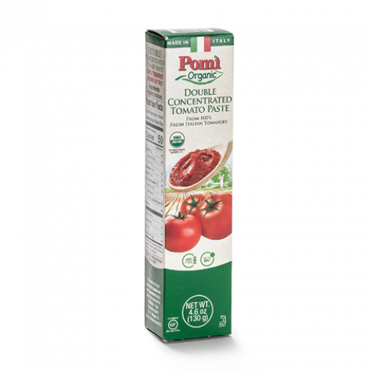Pomi Double Concentrated Organic Tomato Paste 130g