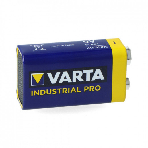 VARTA Industrial, Alkaline-Battery, 9V-Block, 1 pc.