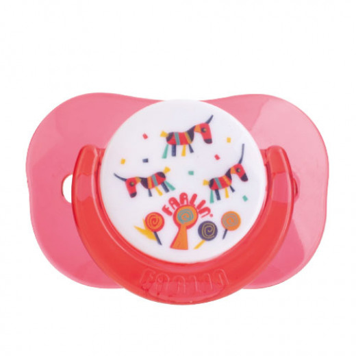 Farlin Tritan Pacifier -g- 0m+, Red