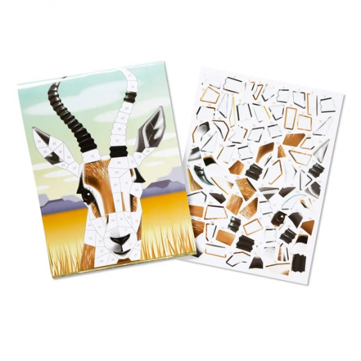 Melissa & Doug Safari Animals Mosaic Sticker Pad