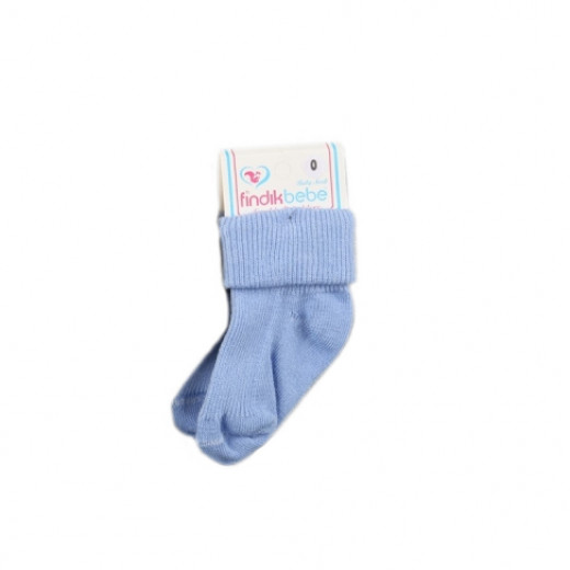 1 Pair of Baby Socks New born, Blue