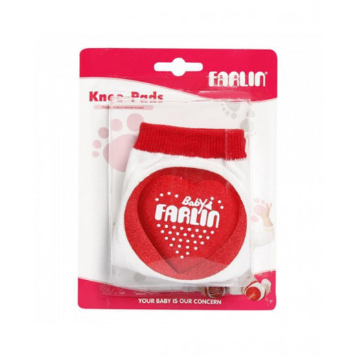 Farlin Package - ( aBaby - Fruitty Mobile + Farlin Knee Pads, Red )