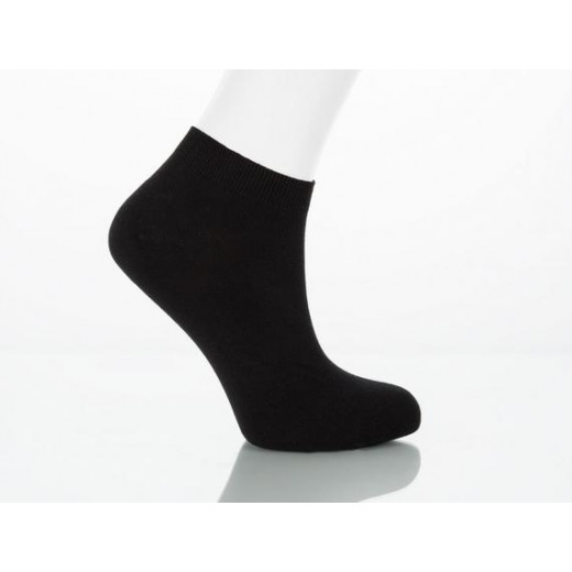 Madame Coco - Leaf Ankle Socks, Black