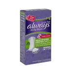 Always Everyday Pads for Women Contain a Refreshing, Regular and Versatile Scent 20 count