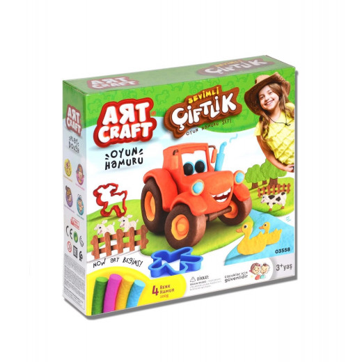 Art Craft Farm Dough Set