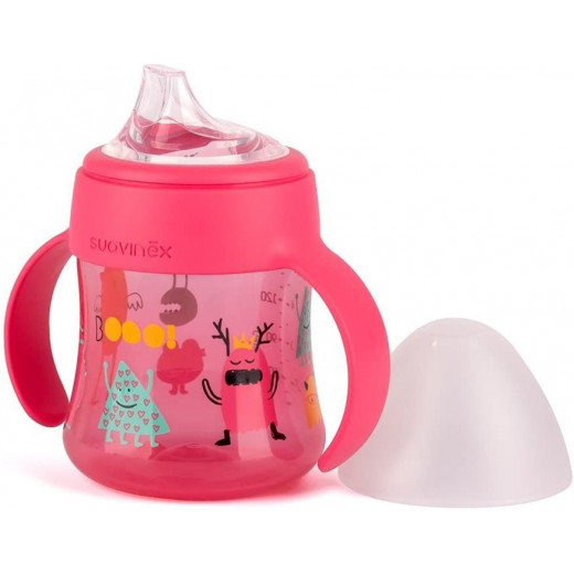 Suavinex  Bot Handles Non Spill Spout 150ml +4m Pink