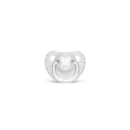 Suavinex Evolution Anatomical Pacifier 0-6M, White Rabbit