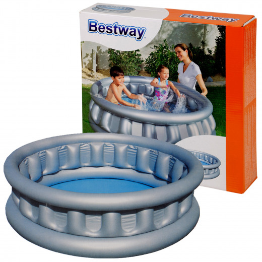 Bestway Giant Inflatable Spaceship Water Swimming Paddling Pool Garden Kids Deep