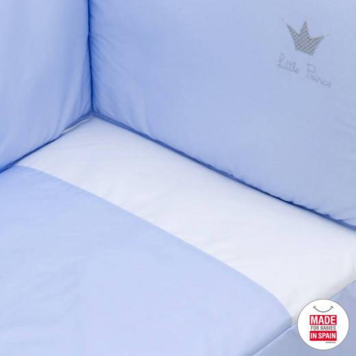 Cambrass Set 2 Pcs Baby Bed Dress 60 Crown Blue