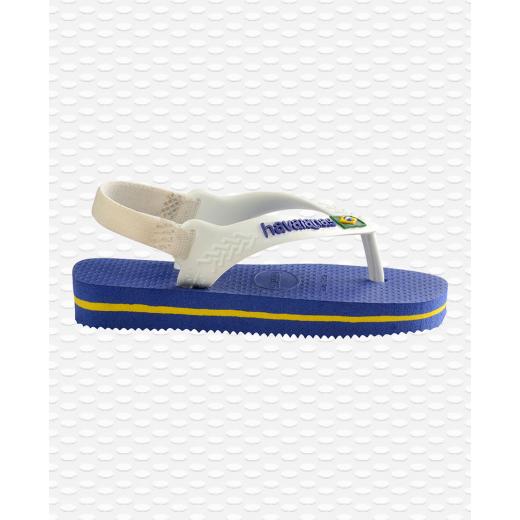 Havaianas Baby Brasil Logo II Marine Blue Size 19