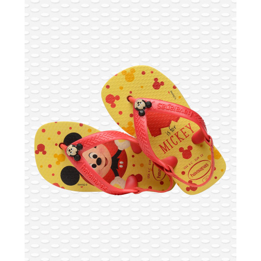 Havaianas Baby Disney Classics II Lemon Yellow Size 23-24