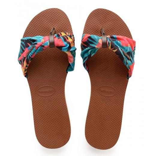 Havaianas Flipflops Tropez Rust, Size 37/38