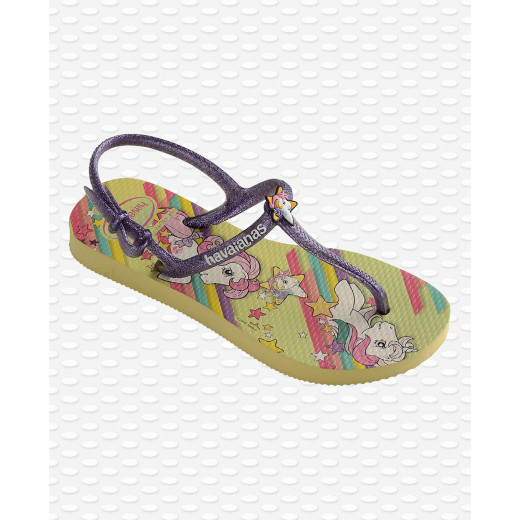 Havaianas Freedom Sl My Little Pony Lemon Yellow Size 29-30