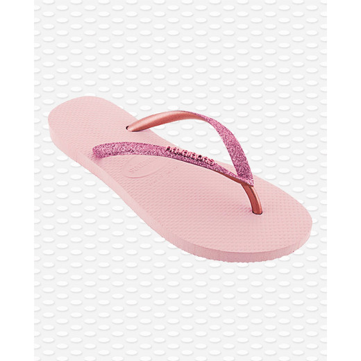 Havaianas Kids Slim Shiny Ballet Rose Size 25/26