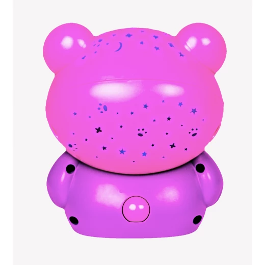 Playgro Goodnight Bear Night Light And Projector (Pink)