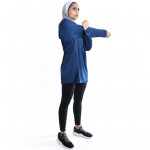 RB Women's Squat Hoodie , Free Size, Navy Blue