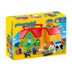 Playmobil 1.2.3 My Take Along Farm