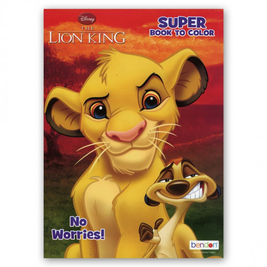 Bendon Lion King Coloring Book