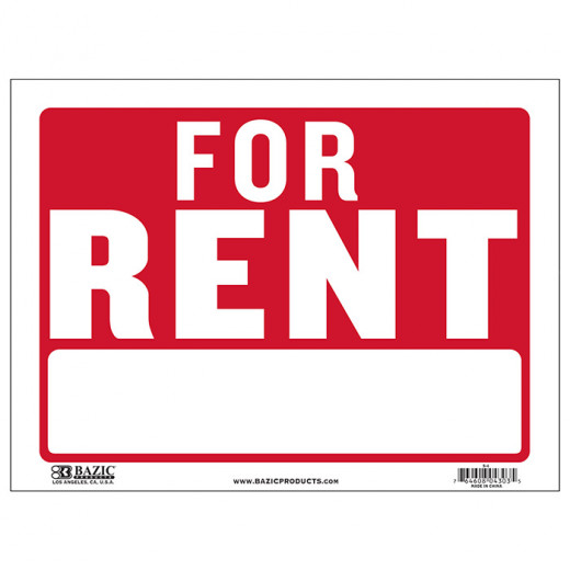 Bazic Sign For Rent