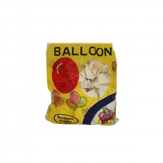 I Love You Balloon Bag 100 Balloons , White