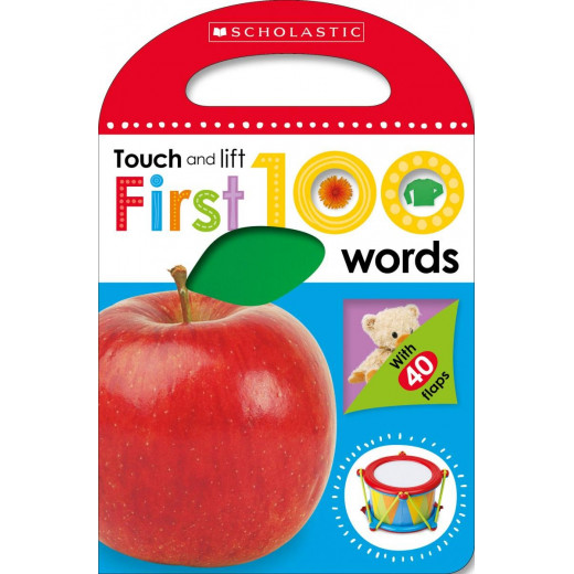 كتاب أول 100 كلمة: المتعلمون الأوائل في المدرسة (اللمس والرفع)  سكولاستيك