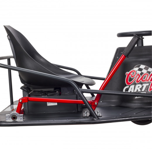 Razor Crazy Cart Xl , Black and Red