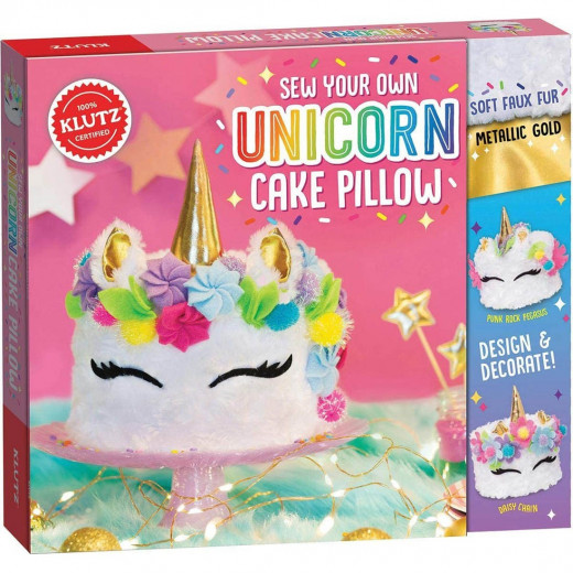 Klutz Sew Your Own Unicorn Cake Pillow