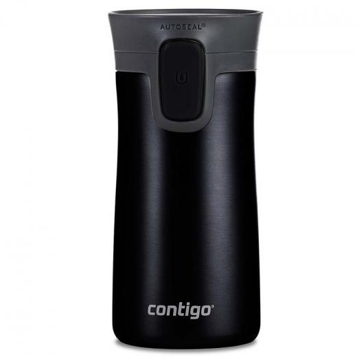 Contigo Autoseal Pinnacle Vacuum Insulated Stainless Steel Travel Mug 300 ml, Matte Black