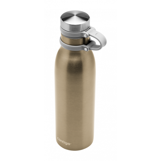 Contigo Autoseal Matterhorne Couture Vacuum Insulated Stainless Steel Bottle, 590 ml, gold