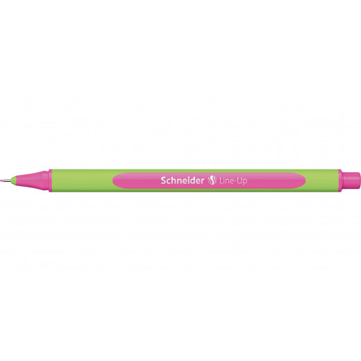 قلم شنايدر خط رفيع - وردي