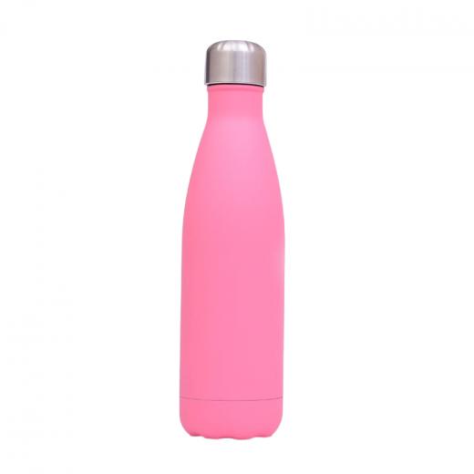 Thermos Water Bottle 500ml - Pink