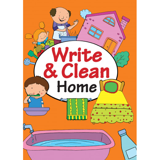 كتاب للكتابة و المسح للتعلم عن المنزل