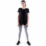 RB Women's Mesh Crossover T-shirt, XX Large, Black