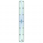 Maped Triple Demethimeter Crystal Ruler 30 cm