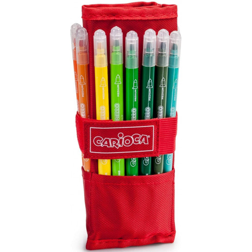 Carioca Roll-up Pencil Case Bir 24p