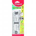 Maped Geonotes Multi Function Ruler 15 Cm