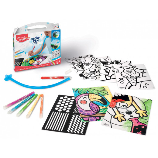 Maped Creativ Blow Pen Art Set