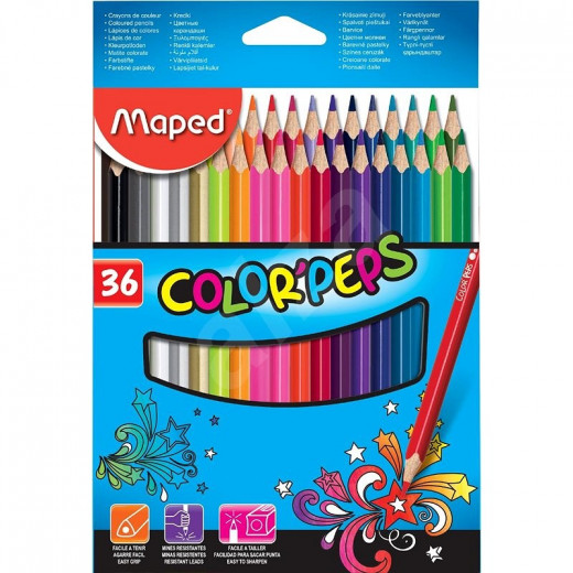 Maped Color Peps 36 Color Pencils