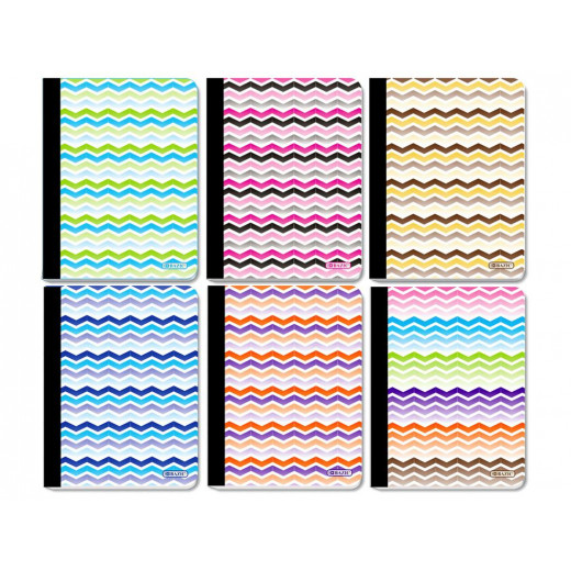 Bazic College Ruled Composition Note Book, 100 Sheets, Assorted Color, 1 Piece