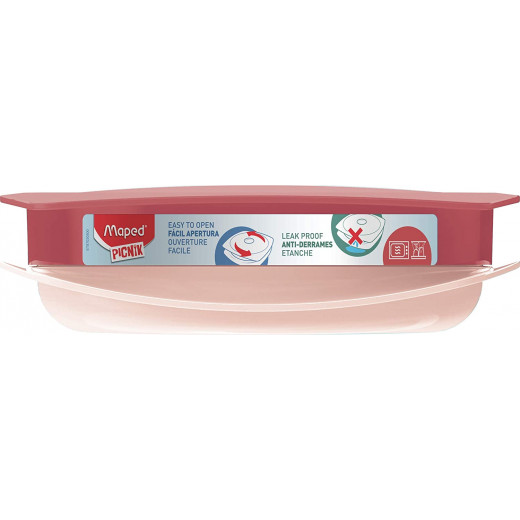 Maped Lunch Plate for Adult Pink 900ml