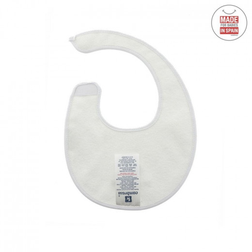 Cambrass Round Bib Velcro A Dormir White 16x19x1 Cm