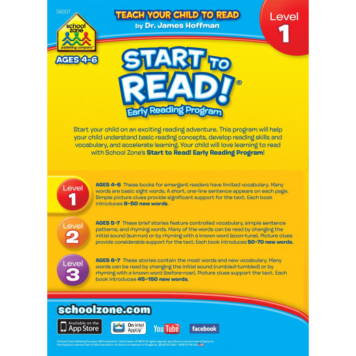 School Zone Book :Beep, Beep! - Level 1 Start to Read!