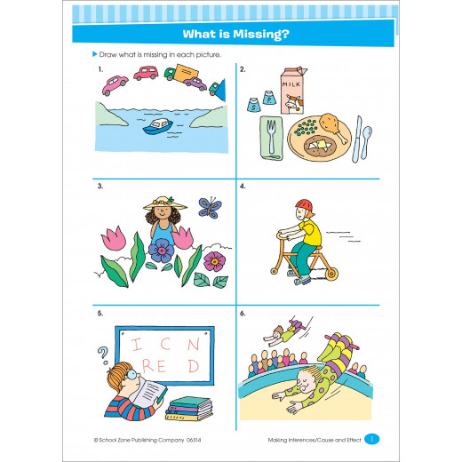 School Zone Big Third Grade Workbook