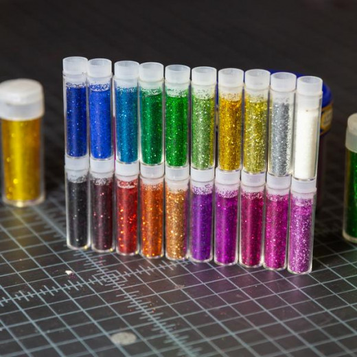 Bazic 20 Glitter Tubes (2g)