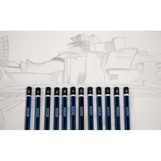 مجموعة أقلام تصميم وصياغة (12 تشكيلة) من بازيك