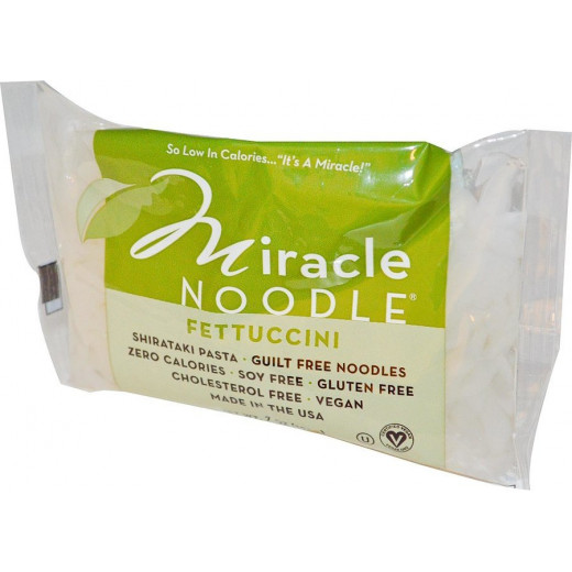 Miracle Noodle Keto Fettuccine Style Noodles,200 Gram